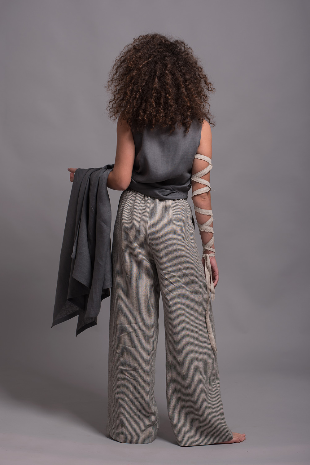 Wide Pants BORA | 100% Natural Linen | Shantima .com