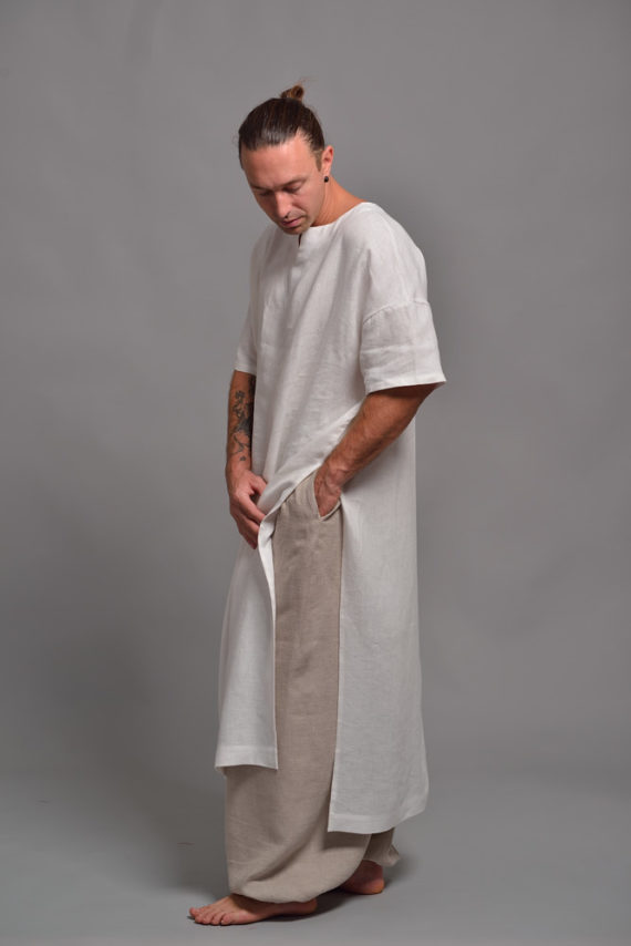 Men’s Linen Djellaba “Ziv”