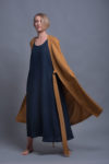 Women's Dark Blue Linen Dress