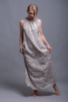 Длинное льняное платье сарафан TAYA