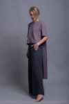 Short Front Long Back Shirt FRIDA and BORA Linen Pants