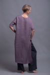 Linen shirt FRIDA styled with matching pants for an elegant, casual look.