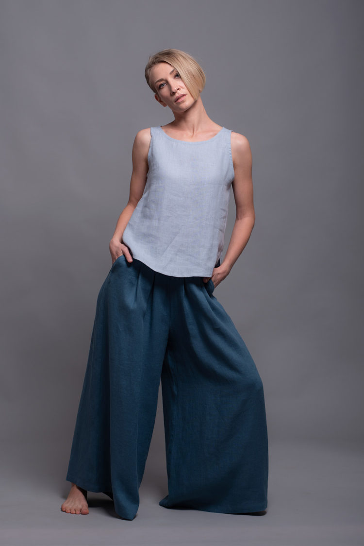 Linen tank top MAHA