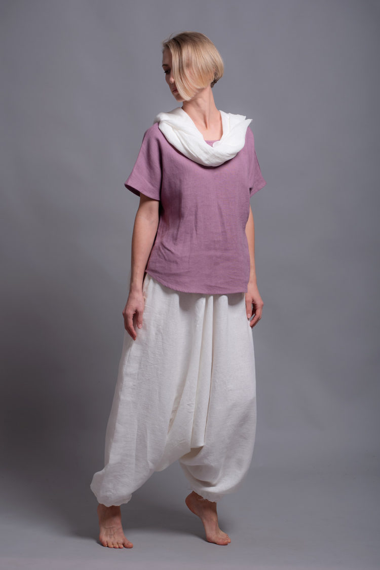 Linen blouse top TOD