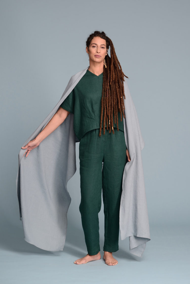 Linen Wrap Shawl