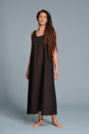 Black Linen Nightdress