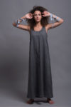 Black Linen Underdress