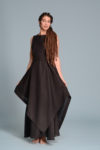 Double Layered Linen Dress EFRAT, an ideal alternative wedding dress crafted from lightweight natural linen