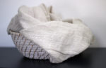 Linen sun protection wrap designed for breathable coverage and effortless style.