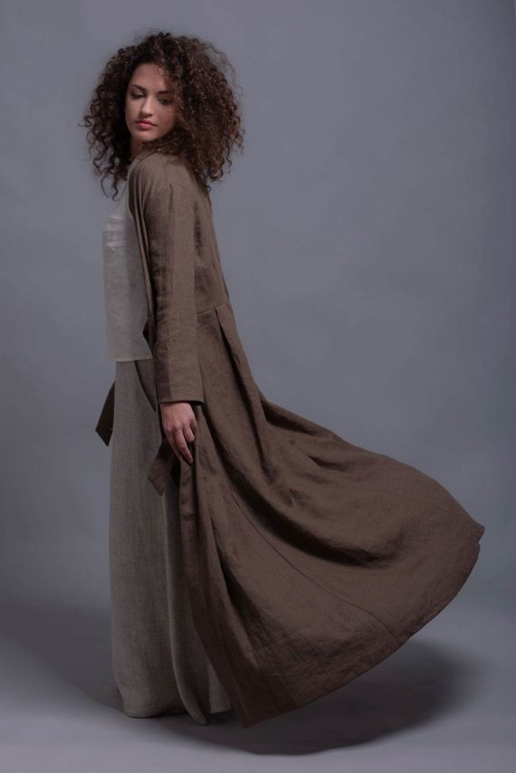 D003_Brown_Linen_Long_Jacket_HENK