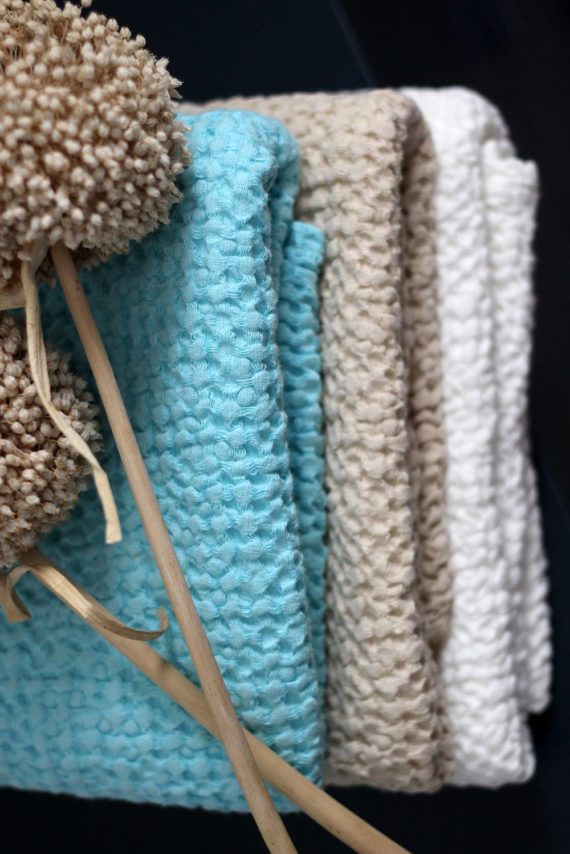 Big Linen Waffle Towels