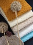 Large Waffle Linen Bath Towels