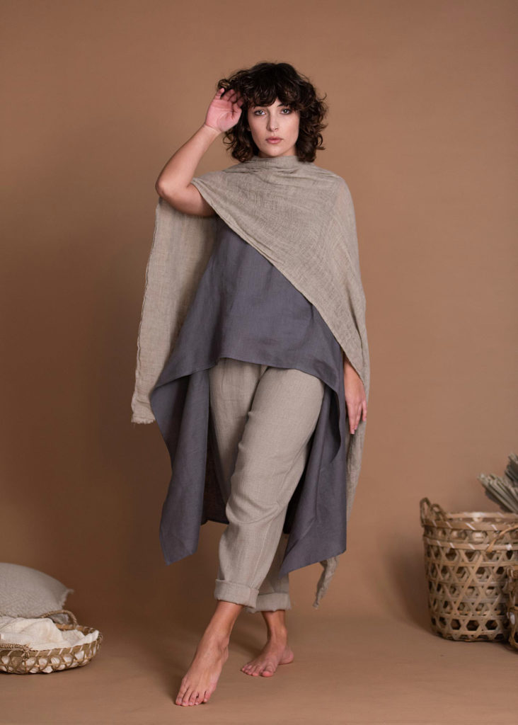 Lightweight Linen Summer scarf