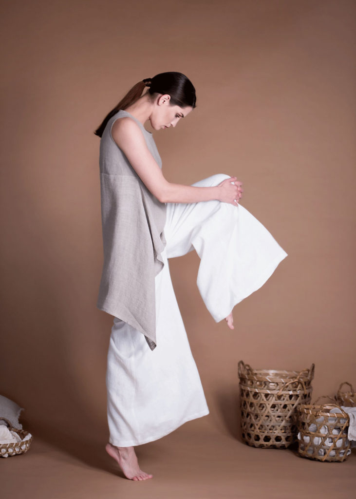 White Linen Summer Pants