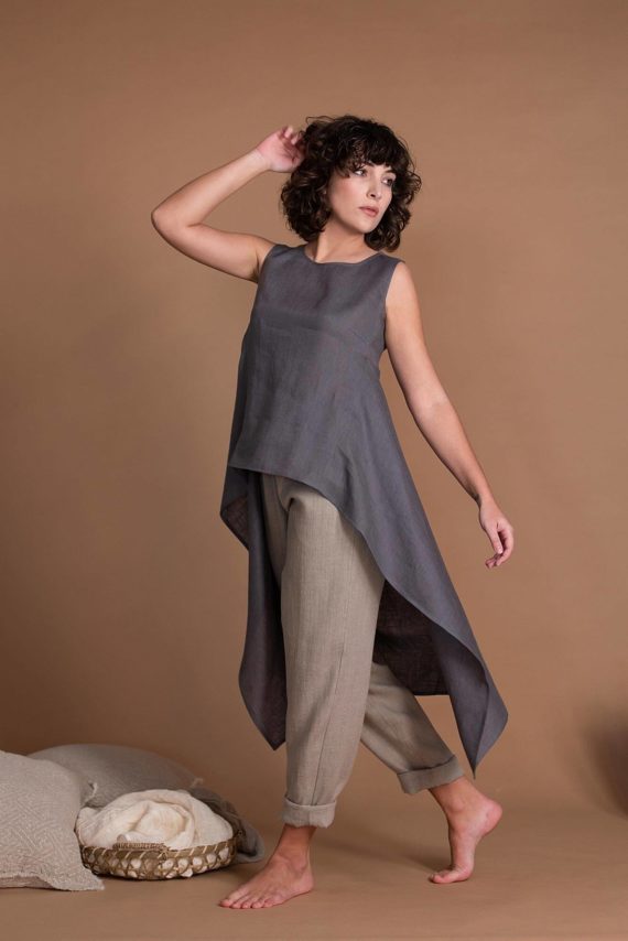 D051_Short_Natural_Flax_Tunic