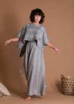 Long High-Waisted Linen Pants For Women With Zipper And Pockets