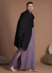 Unisex Linen Shawl Wrap for Men and Women - Summer Accessory