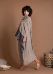 Long Softened Coarse Linen Wrap