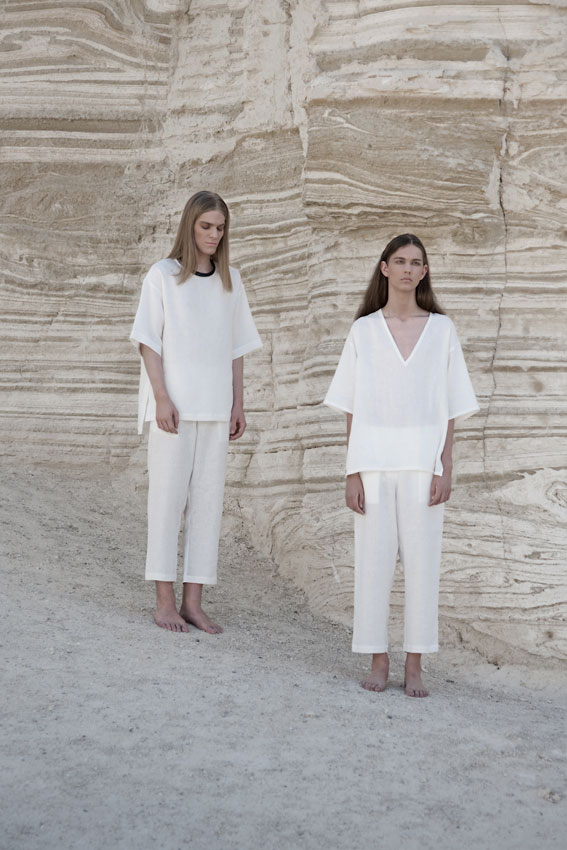 White Linen gender neutral clothes